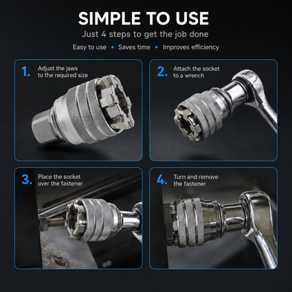 OmniGrip™ Universal Socket