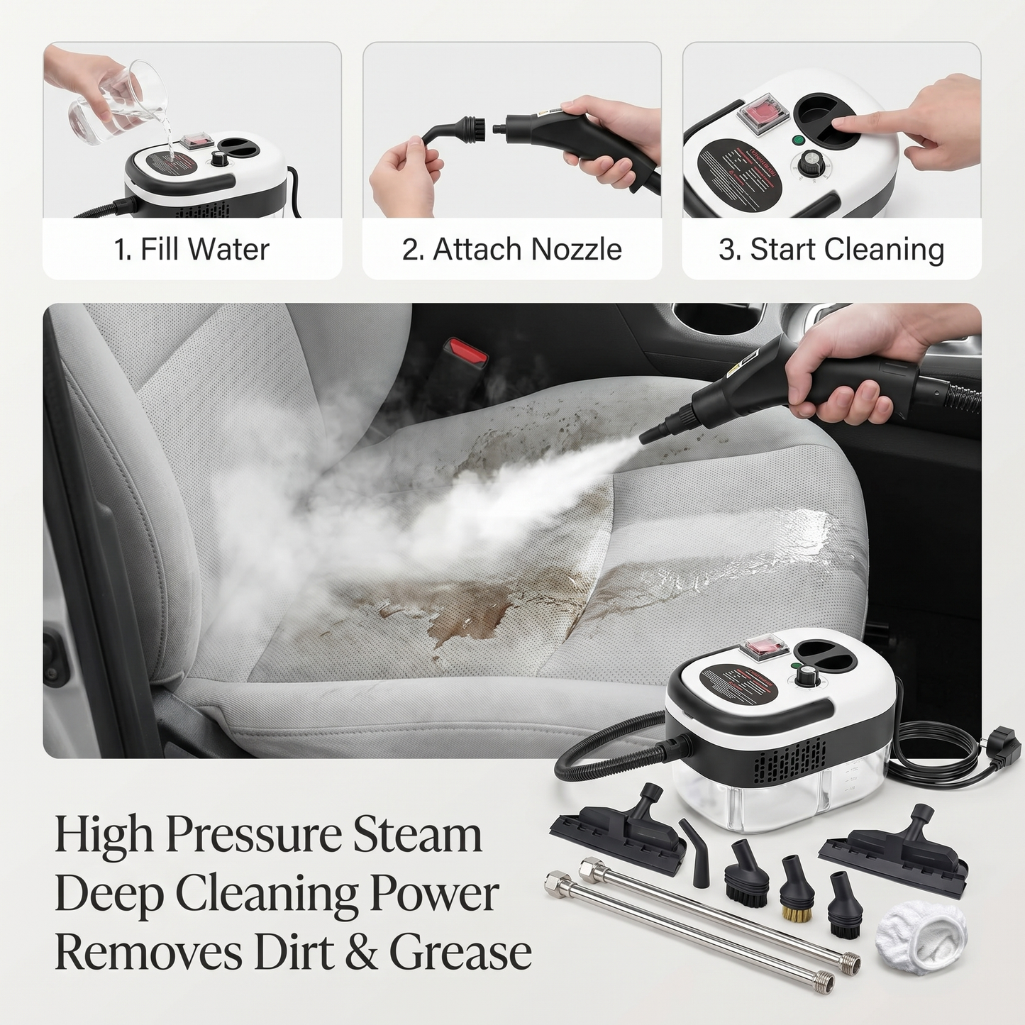 AutoVix™ Steam Cleaner